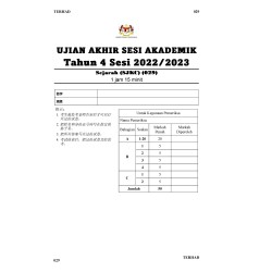 UASA Sejarah (SJKC) (Tahun 4) Sesi 2022 / 2023 (029) UASA Sejarah (SJKC) (Tahun 4) Sesi 2022 / 2023 (029)